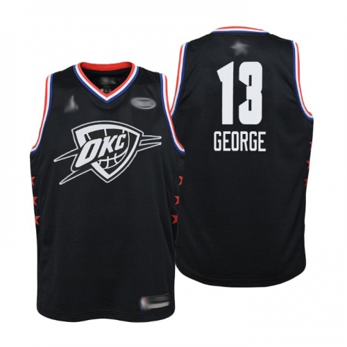 Camiseta NBA All-Star Conferencia Oeste 2019 George (Negro)