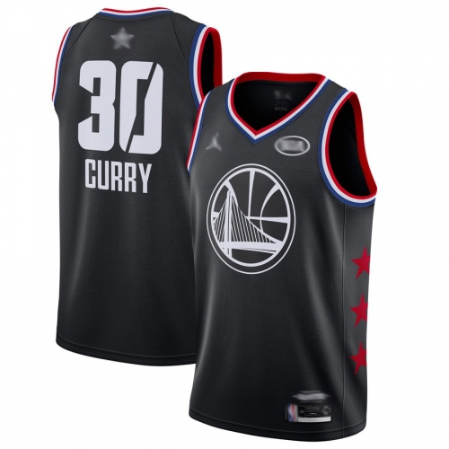 Camiseta NBA All-Star Conferencia Oeste 2019 Curry (Negro)