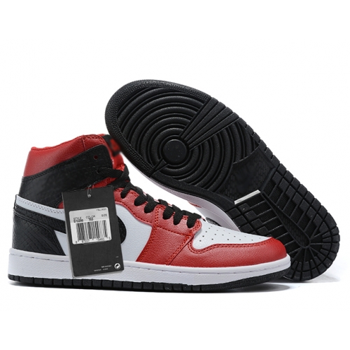 Zapatillas NK Air Jordan 1 Roja & Negra & Blanca