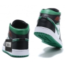 Zapatillas NK Air Jordan 1 Negras & Verdes