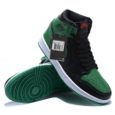 NK A. Jordan 1 Green & Black