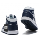 Zapatillas NK Air Jordan 1 Azules & Blancas