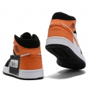 Zapatillas NK Air Jordan 1 Negras & Naranjas