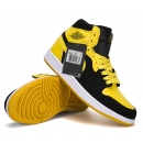 Zapatillas NK Air Jordan 1 Negras & Amarillas