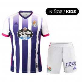 Camiseta AD Real Valladolid 1ª Equipación Niños 2020-2021