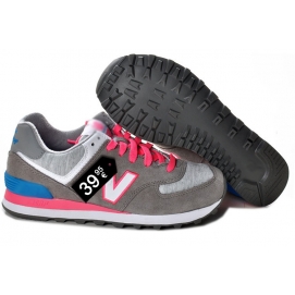 NB 574 Grey and Pink
