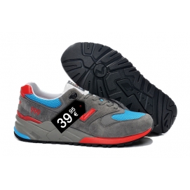 NB 999 Grey, Red and Blue